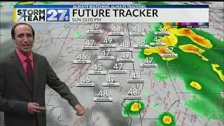 Weather Update: Cold and cloudy Monday ahead