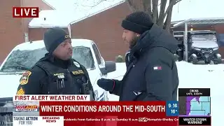 Weather update from Covington Police Department