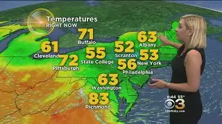 Weather Update: Temperatures Rebound Tomorrow