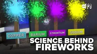 Weatherman explains the science behind how fireworks have bright colors