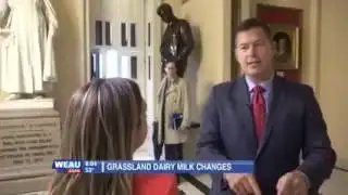 WEAU - Rep. Sean Duffy on Grassland Dairy