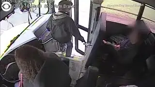 WEB EXTRA Bus driver saves child