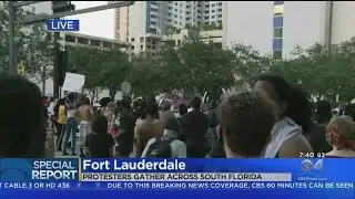 WEB EXTRA: Fort Lauderdale Protest