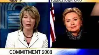 Web Extra:  Joyce Garbaciak Interviews Sen. Hillary Clinton