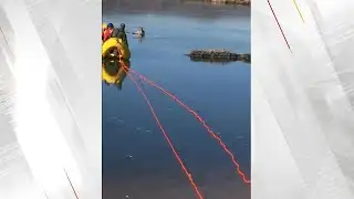 WEB EXTRA: Pittsburg County Deer Rescue Caught On Video