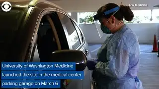 WEB EXTRA Washington State Drive-Through Testing For Coronavirus