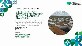 Webinar: A Collective Path Forward for Canada’s Globally Important Peatlands