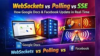 WebSockets vs Polling vs SSE: How Google Docs & Facebook Update in Real-Time
