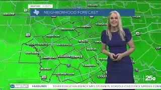 Wednesday is the coolest day for the remaining week e