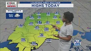Wednesday Morning Forecast: Cooler Wed. & Thurs.; Warmer on Friday