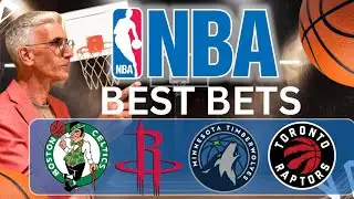 Wednesday NBA BEST Bets! Celtics vs Rockets & Timberwolves vs Raptors