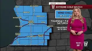 Wednesday Night Forecast: Snow, slick roads, dangerous cold