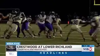 Week 5: Crestwood 27 at Lower Richland 14