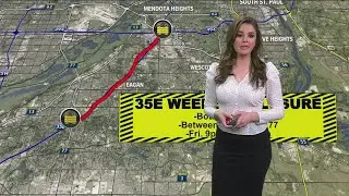 Weekend road closures 4-29-2022