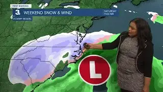 Weekend snow storm could drop 3 inches or more