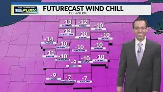 Weekend starts off very cold