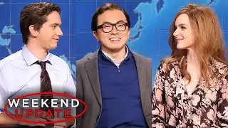 Weekend Update ft. Bowen Yang, Andrew Dismukes and Ashley Padilla - SNL