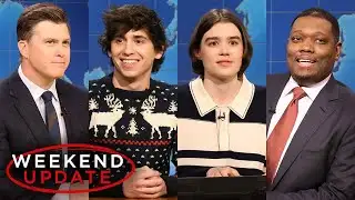 Weekend Update ft. Marcello Hernández and Jane Wickline - SNL
