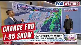 Weekend winter storms target snow for northeastern portion of Interstate 95 corridor