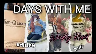 WEEKLY VLOG | GROCERY SHOPPING I PACKED MY XMAS TREE + NEW HAIR DO 