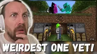 WEIRDEST ONE YET!!! Dream Minecraft Speedrunner Swap VS 2 Hunters (REACTION!!!)