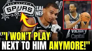 WEMBANYAMA EXPLODES: REFUSES TO PLAY ALONGSIDE HARRISON BARNES | San Antonio Spurs