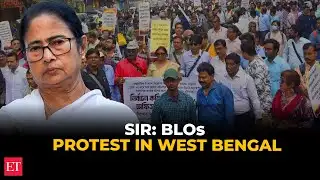 West Bengal BLOs protest over EC
