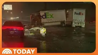 West Coast Pounded by Heavy Rain and Deadly Holiday Floods