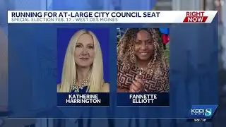 West Des Moines leaders campaign for open city council seat