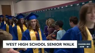 West High School senior walk