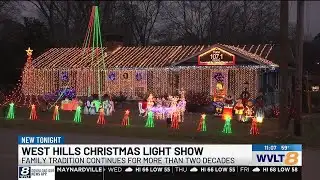 West Hills Christmas light show continues decades-long tradition