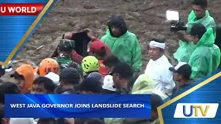West Java Governor Joins Landslide Search | U World | UTV