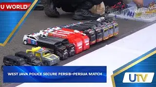 West Java Police Secure Persib–Persija Match | U World | UTV