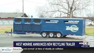 West Monroe announces new recycling trailer