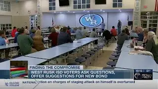 West Rusk ISD voters ask for transparency, options in next bond proposal cycle