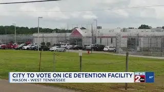 West Tennessee town to vote on ICE detention facility