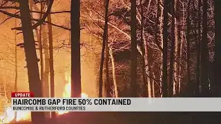 Western NC crews battle Haircomb Gap fire