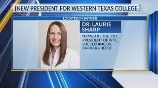 Western Texas College appoints Dr. Laurie Sharp as president