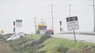 Wet roads create dangerous commutes for drivers