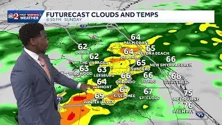 Wet Weekend Moving In | Heavy Showers and Storms Set to Decrease Florida