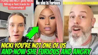Wh🤍te Hilarious React On Nicki Minaj CRASHING OUT After Getting Played By Trump And It’s Bad