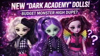 What are THESE? NEW Dark Academy Dolls! Monster High Knock Offs? 🦇💀