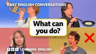 What can you do? Easy English Conversations 💬 Episode 9