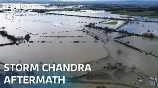 What damage did Storm Chandra leave behind?  | ITV News