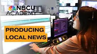 What does a local news producer do?