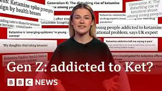 What does Ketamine do to your brain, body and bladder? | BBC News