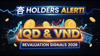 💰 WHAT HOLDERS MUST KNOW NOW! IQD & VND Revaluation Signals Update (2026)