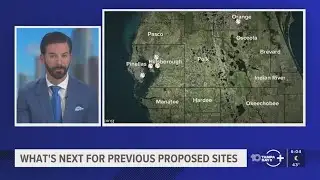 What is next for the previously proposed sites for the Rays