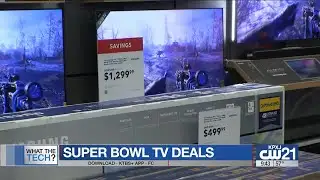 What the Tech: Super Bowl TV deals