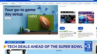 WHAT THE TECH? Super Bowl TV deals